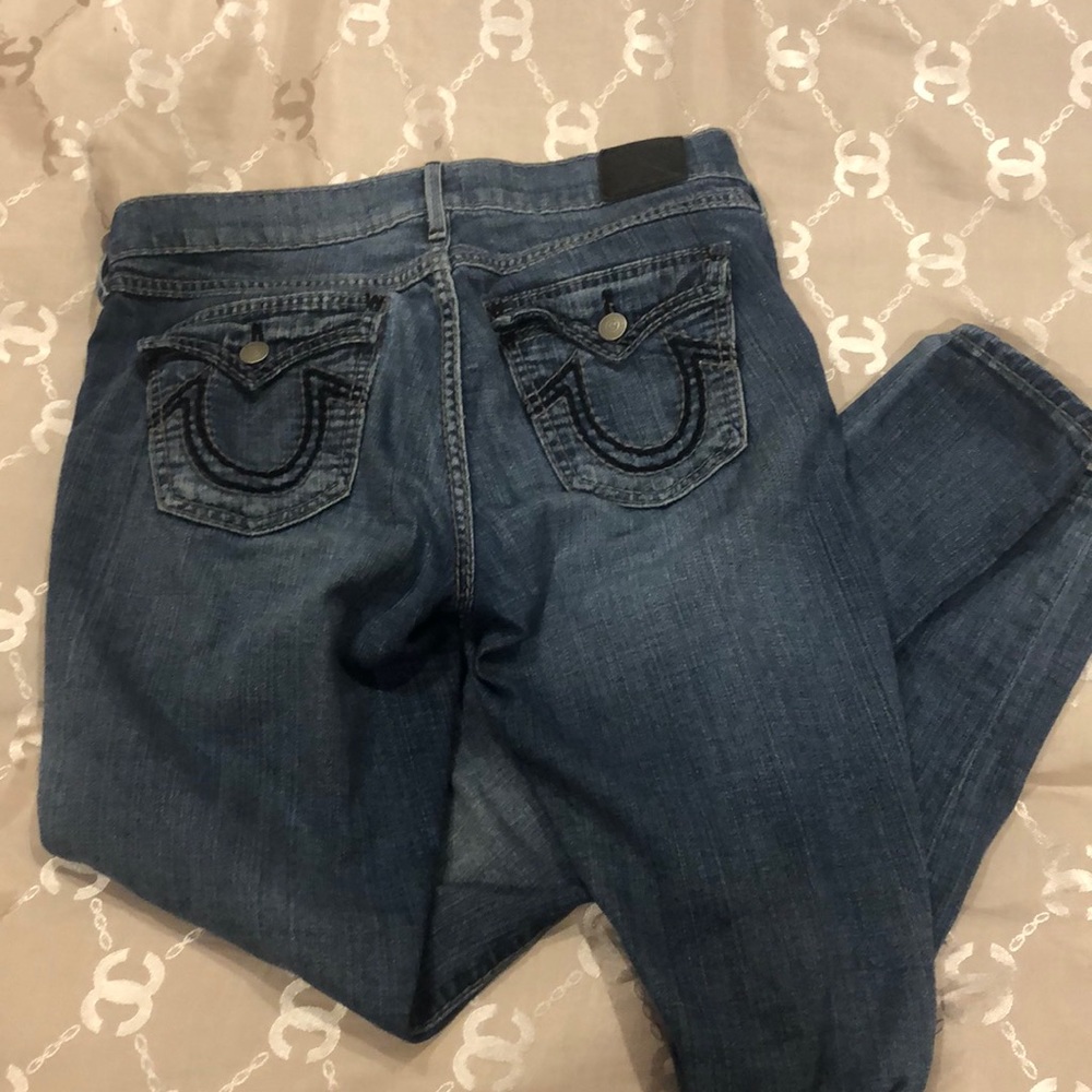 True Religion Mid Rise Up super skinny Jeans